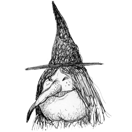 Стикер из набора WITCHLAND для Телеграм: Статические 😂