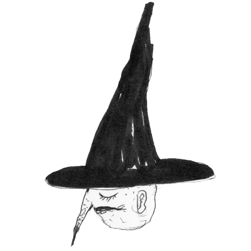 Стикер из набора WITCHLAND для Телеграм: Статические 😞
