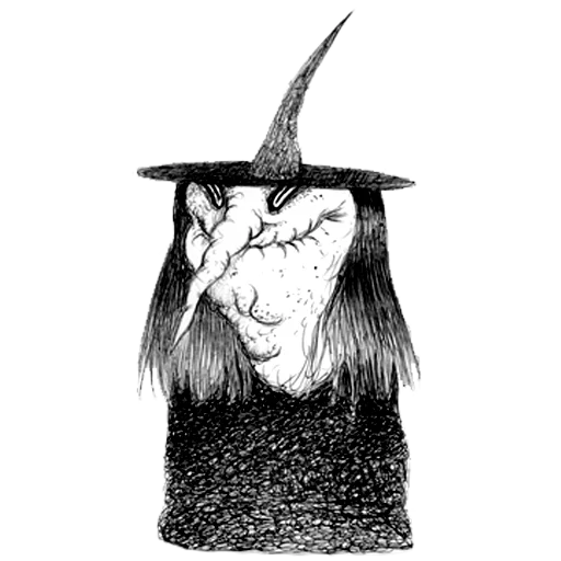 Стикер из набора WITCHLAND для Телеграм: Статические 😆