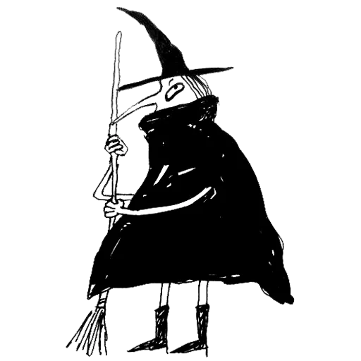 Стикер из набора WITCHLAND для Телеграм: Статические 😶