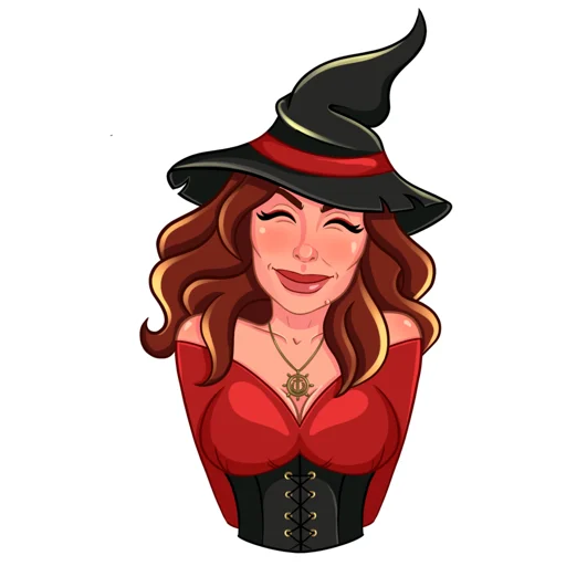Стикер из набора Witchulitta для Телеграм: Статические ☺️