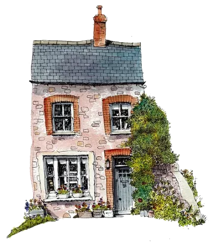 Стикер из набора WithLove @stickersb2b для Телеграм: Статические 🏡