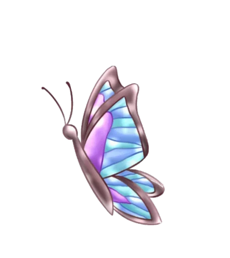 Стикер из набора WithLove @stickersb2b для Телеграм: Статические 🦋