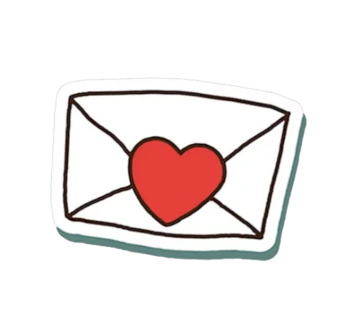 Стикер из набора WithLove @stickersb2b для Телеграм: Статические 💌