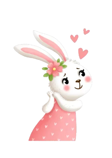 Стикер из набора WithLove @stickersb2b для Телеграм: Статические 🐰