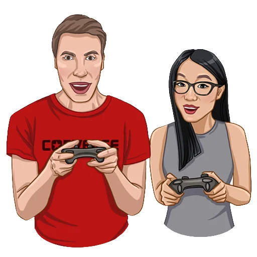 Стикер из набора With love M&M для Телеграм: Статические 🎮