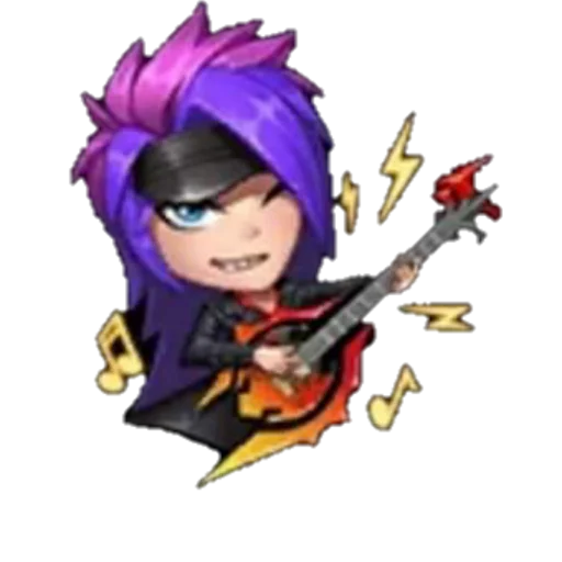 Стикер из набора Mobile Legend By Viruz для Телеграм: Статические 🎸
