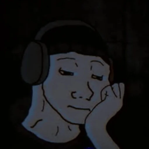 Стикерпак Wojak, The Feels Guy для Телеграм: Статические