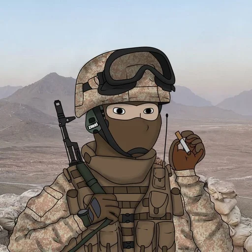 Стикер из набора Wojak, The Feels Guy для Телеграм: Статические 🔫