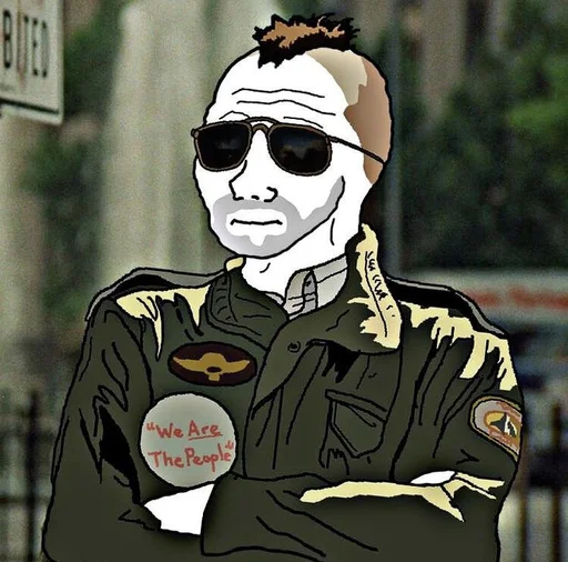 Стикер из набора Wojak, The Feels Guy для Телеграм: Статические 🚕