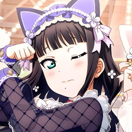 Стикер из набора dia kurosawa :: @fStikBot для Телеграм: Статические 🍪