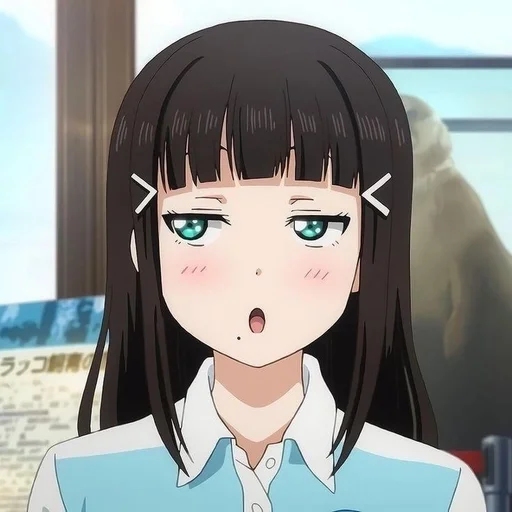 Стикер из набора dia kurosawa :: @fStikBot для Телеграм: Статические 🍪