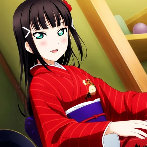 Стикер из набора dia kurosawa :: @fStikBot для Телеграм: Статические 🍪