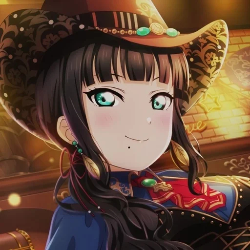Стикер из набора dia kurosawa :: @fStikBot для Телеграм: Статические 🍪