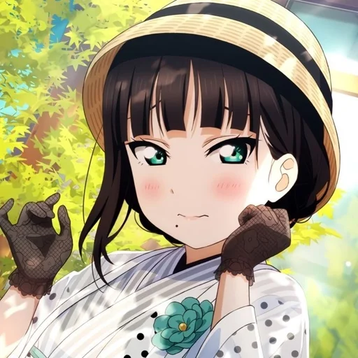 Стикер из набора dia kurosawa :: @fStikBot для Телеграм: Статические 🍪