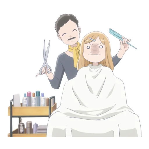 Стикер из набора Аканэ для Телеграм: Статические 💇♀️