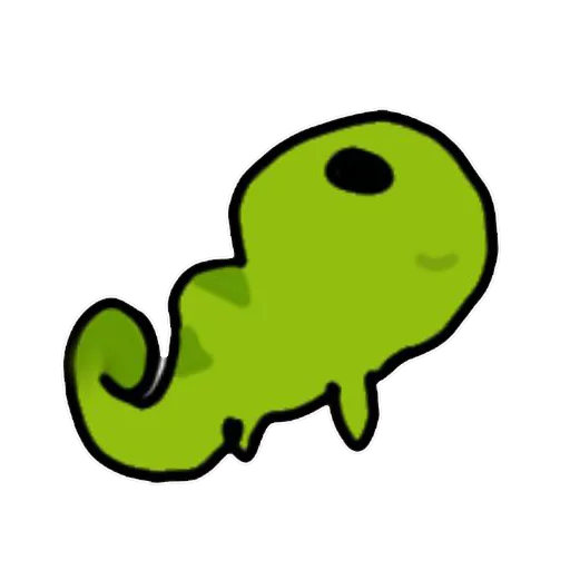 Стикер из набора YetAnotherBot для Телеграм: Статические 🦎