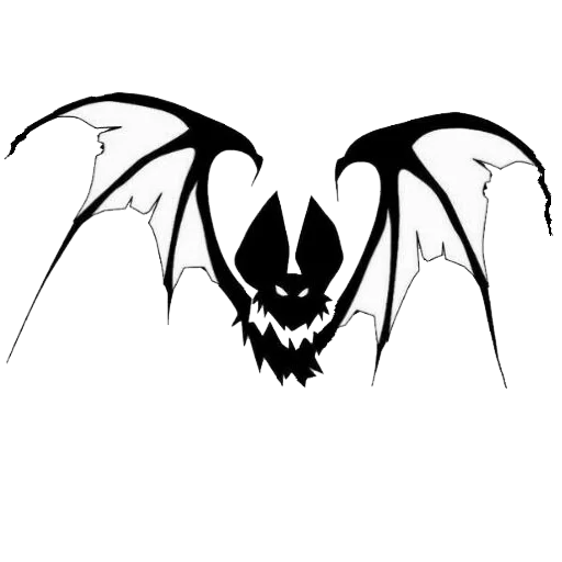 Стикер из набора YetAnotherBot для Телеграм: Статические 🦇