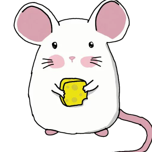 Стикер из набора YetAnotherBot для Телеграм: Статические 🐭