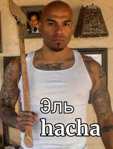 Стикер из набора Ввт для Телеграм: Статические 🪓