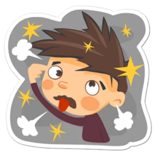 Стикер из набора Happy @TVstickers для Телеграм: Анимированные, Статические 😡