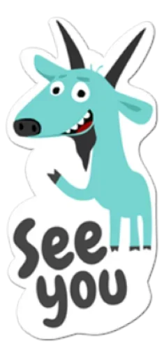 Стикер из набора Happy @TVstickers для Телеграм: Анимированные, Статические ☹️