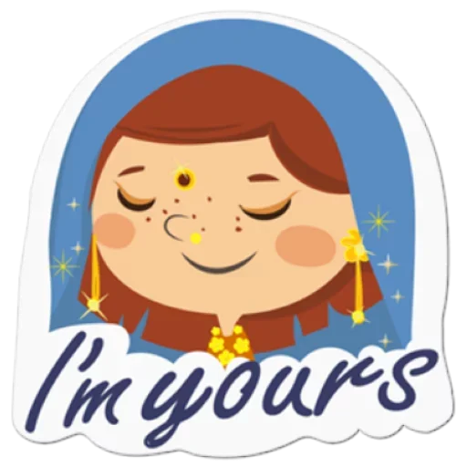 Стикер из набора Happy @TVstickers для Телеграм: Анимированные, Статические 🤔