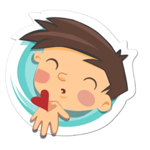 Стикер из набора Happy @TVstickers для Телеграм: Анимированные, Статические 🙁