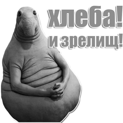 Стикер из набора Ждун для Телеграм: Статические 😃