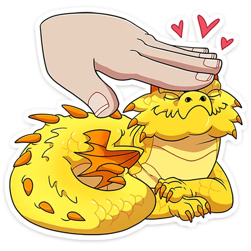 Стикер из набора Златокусь | @Premium_Stikers для Телеграм: Анимированные, Статические 🥰