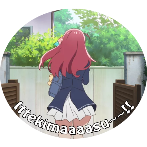 Стикер из набора ZombieLand Saga by @LaCoscienza & @Kawaii_Kaweii для Телеграм: Статические 👋