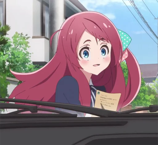 Стикер из набора ZombieLand Saga by @LaCoscienza & @Kawaii_Kaweii для Телеграм: Статические 😊