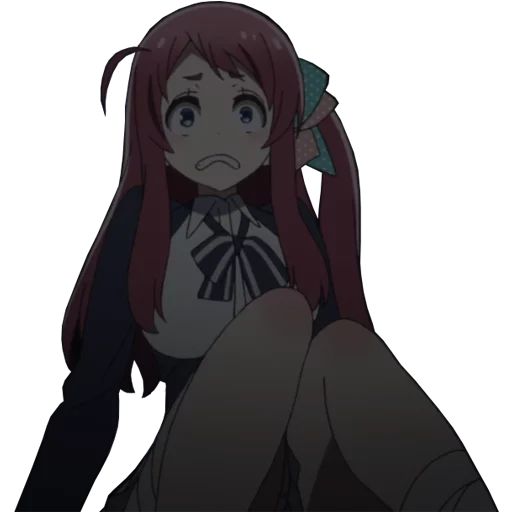 Стикер из набора ZombieLand Saga by @LaCoscienza & @Kawaii_Kaweii для Телеграм: Статические 😱