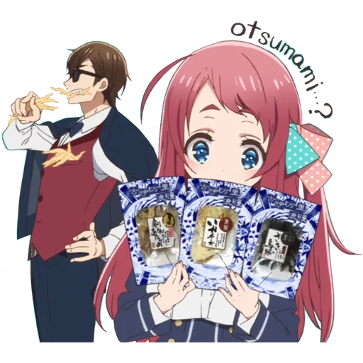 Стикер из набора ZombieLand Saga by @LaCoscienza & @Kawaii_Kaweii для Телеграм: Статические 😋