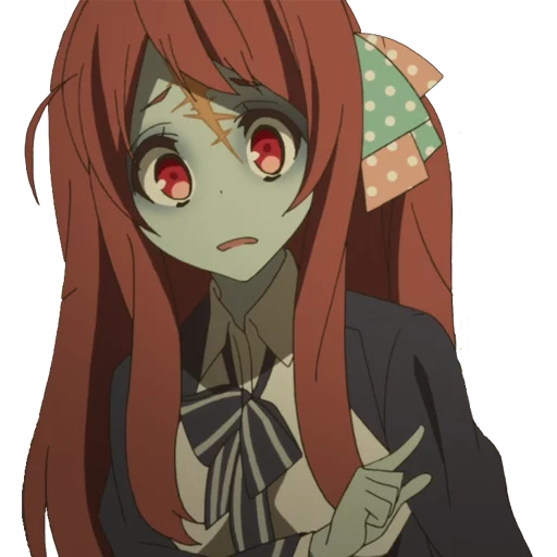 Стикер из набора ZombieLand Saga by @LaCoscienza & @Kawaii_Kaweii для Телеграм: Статические 👉