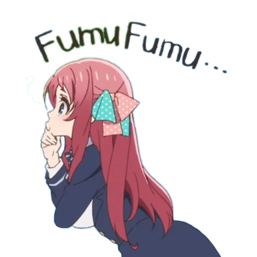 Стикер из набора ZombieLand Saga by @LaCoscienza & @Kawaii_Kaweii для Телеграм: Статические 🤔