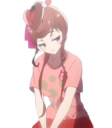Стикер из набора ZombieLand Saga by @LaCoscienza & @Kawaii_Kaweii для Телеграм: Статические 😒