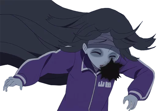 Стикер из набора ZombieLand Saga by @LaCoscienza & @Kawaii_Kaweii для Телеграм: Статические 😪