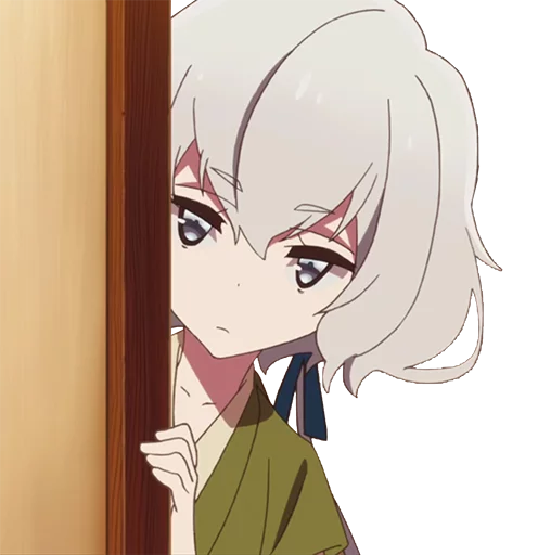 Стикер из набора ZombieLand Saga by @LaCoscienza & @Kawaii_Kaweii для Телеграм: Статические 👀