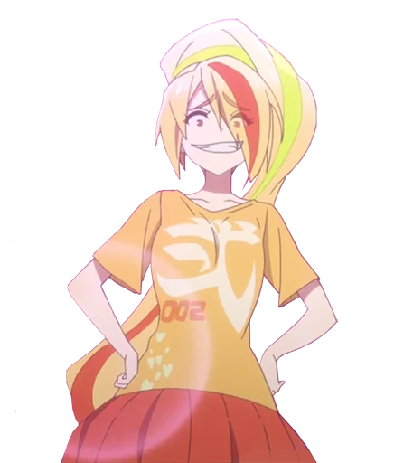 Стикер из набора ZombieLand Saga by @LaCoscienza & @Kawaii_Kaweii для Телеграм: Статические 😏