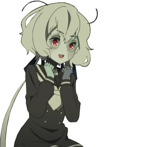 Стикер из набора ZombieLand Saga by @LaCoscienza & @Kawaii_Kaweii для Телеграм: Статические 😍