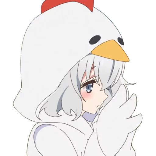 Стикер из набора ZombieLand Saga by @LaCoscienza & @Kawaii_Kaweii для Телеграм: Статические 😔