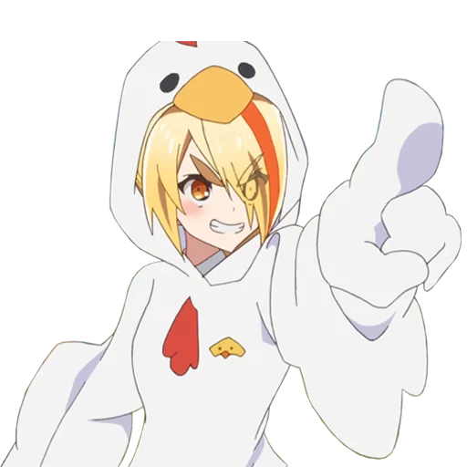 Стикер из набора ZombieLand Saga by @LaCoscienza & @Kawaii_Kaweii для Телеграм: Статические 👉