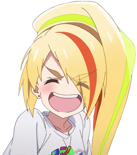 Стикер из набора ZombieLand Saga by @LaCoscienza & @Kawaii_Kaweii для Телеграм: Статические 😄
