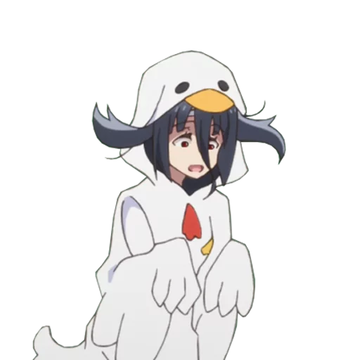 Стикер из набора ZombieLand Saga by @LaCoscienza & @Kawaii_Kaweii для Телеграм: Статические 😧