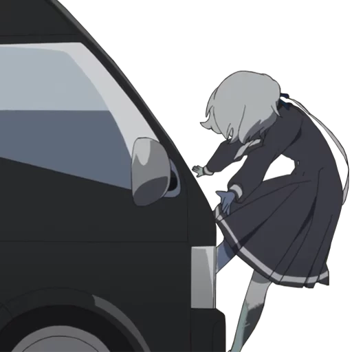 Стикер из набора ZombieLand Saga by @LaCoscienza & @Kawaii_Kaweii для Телеграм: Статические 🚚