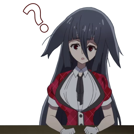 Стикер из набора ZombieLand Saga by @LaCoscienza & @Kawaii_Kaweii для Телеграм: Статические ❓