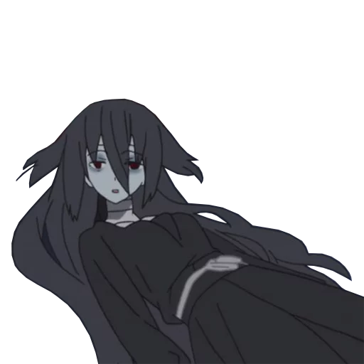 Стикер из набора ZombieLand Saga by @LaCoscienza & @Kawaii_Kaweii для Телеграм: Статические 😦