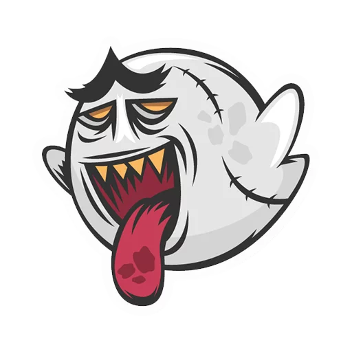 Стикер из набора Zombie Cartoons by Arotocias для Телеграм: Статические 😜