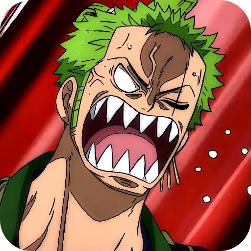 Стикер из набора Zoro @Rucodellllstickk для Телеграм: Видео, Статические 😤